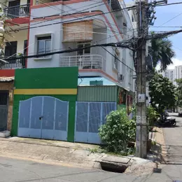 Cho thuê nhà MT KD căn góc khu cư xá Chu Văn An Q Bình Thạnh Gần chợ CVA
