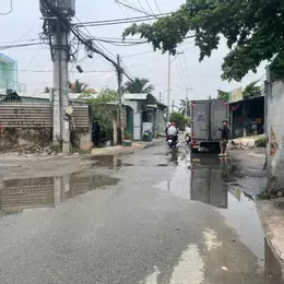 BÁN ĐẤT TẶNG XƯỞNG MẶT TIỀN LÔ GÓC BỆNH VIỆN HỒNG ĐỨC AN PHÚ ĐÔNG 3, QUẬN 12