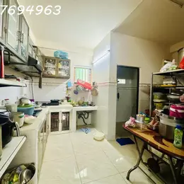 QUẬN 7, TRẦN XUÂN SOẠN - NGANG LỚN 4.6M. NHÀ 2 TẦNG - 2 MẶT HẺM TRƯỚC - SAU - DIỆN TÍCH 53M2 - CHỈ