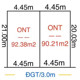 Bán đât dân Mễ Sở Văn Giang gần Hồ dện tích 90 mặt tiền 4.5 đường oto 7 chỗ thông