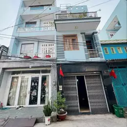 SÁT MT LÊ VĂN QUOI - BỐN XÃ GIÁP TÂN PHÚ ,Q6 -,NHÀ 3 TẦNG 79M2 ,5PN ,HẺM 8M THÔNG. GIÁ