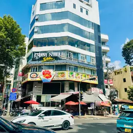 Bán Building mới tinh! Góc 2 mặt tiền đường Hoàng Dư Khương Quận 10. DT 20x15m. 1 hầm 7 tầng. 53 tỷ