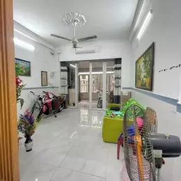 BÁN NHÀ ĐƯỜNG HẬU GIANG - HXH, 5 CĂN RA MT Đ. CHỢ LỚN Q. 6 - 60M - 4 TẦNG - 8.1 TỶ