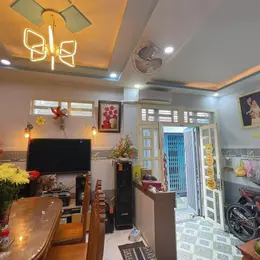 Đối diện UBND P13 - Hẻm xe hơi đỗ cửa - (4 x 8)m - 2 Tầng