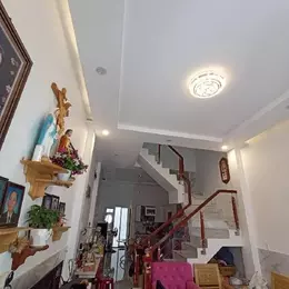 BÁN NHÀ HXH HƯƠNG LỘ 2 - BÌNH TÂN, 4 TẦNG CÓ SÂN THƯỢNG - 4X16M -  5.4 TỶ