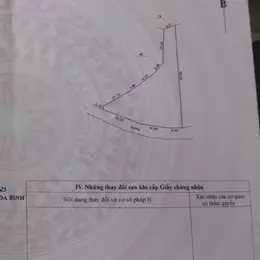 EM CẦN BÁN CĂN NHÀ TẠI XÃ LẠC LƯƠNG YÊN THỦY HÒA BÌNH DIỆN TÍCH  1.422.1m2 giá bán 1500000000 LIÊN