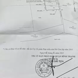 Bán Nhà Tổng  Diện tích 149m2 Tại bình thạh