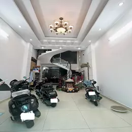 Xe ngủ trong nhà Nguyễn Hồng Đào, P14, Tân Bình, 66m2, 5 tầng, cực đẹp