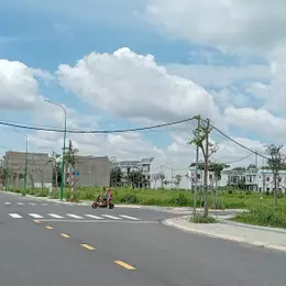 Bán Đất Hòa Lợi , 80m2 Thổ Cư 100 % Giá Rẻ Hòa Lợi, Bến Cát, Bình Dương đi qua trung tâm tp mới 10p