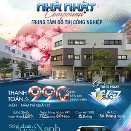 Nhà phố tại trung tâm tp Thuận An Chỉ 990tr, nhà hoàn thiện