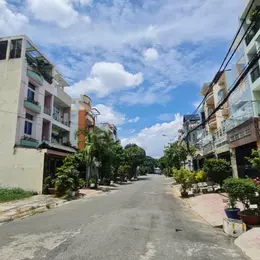MỚI ĐẸP 3 TẦNG NGAY EON MALL BÌNH TÂN,KHU TÊN LỬA ĐƯỜNG SỐ 7 SÁT QUẬN 6 DT 80M2 MẶT
