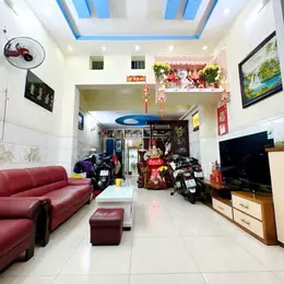 MẶT TIỀN ĐƯỜNG SỐ 24 - KHU VIP LÊ VĂN QUỚI - 3 TẦNG 3PN - 50M2 - SỔ ĐẸP HOÀN CÔNG ĐỦ GIÁ CHỈ 4.75
