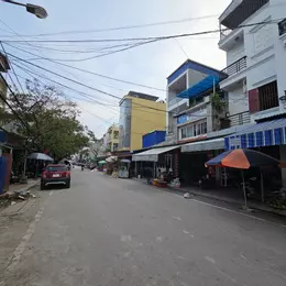 BÁN NHÀ MẶT PHỐ CHỢ LŨNG , ngang 5.0m ngay chợ Kinh Doanh Buôn Bán Tốt