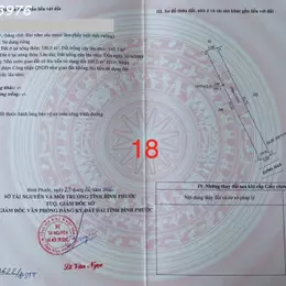 BÁN LÔ ĐẤT NỀN THỔ CƯ MẶT TIỀN NHUỰA NHÀ NƯỚC