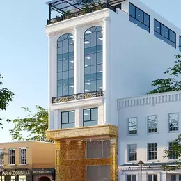 Bán Tòa Văn Phòng 8 Tầng Mặt Phố Ngô Gia Tự, Long Biên. DT 315m2, MT 8.3m nở hậu. Giá 120 TỶ