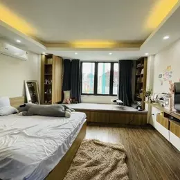 BÁN NHÀ NGỌC THUỴ, NHÀ DÂN XÂY 5T, 37M², 5 TỶ, FULL ĐỒ, NHÀ ĐẸP, Ô TÔ ĐỖ CỔNG