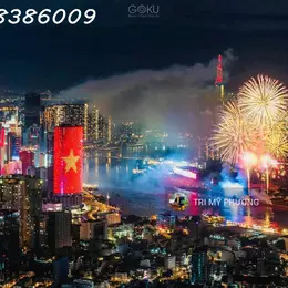 View pháo hoa rực rỡ đẹp nhất ở Opera - The Metropole, Quận 2 - cho thuê căn hộ 2PN vào ở ngay