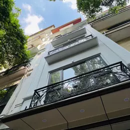 BẤN NHÀ LẠC LONG QUÂN CẦU GIẤY PHÂN LÔ Ô TÔ TRÁNH THANG MÁY KINH DOANH 6 TẦNG 55M 18,8 TỶ
