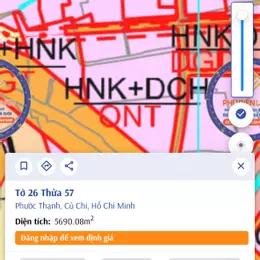 BÁN LÔ ĐẤT THỔ CƯ GÓC 3 MẶT TIỀN TẠI VÕ VĂN ĐIỀU, XÃ PHƯỚC THẠNH, HUYỆN CỦ CHI, HCM, GIÁ LÀ 21.8 TỶ