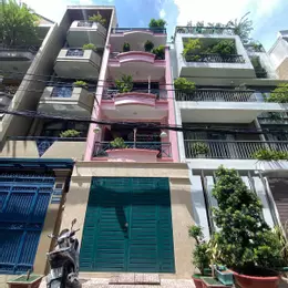 🍀 Nhà hẻm 8 mét Sư Vạn Hạnh, 4x14 m, 4 tầng 7 phòng ngủ 🍀