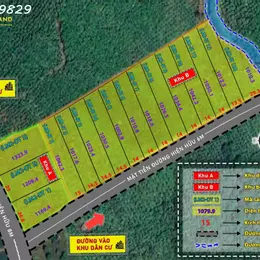 Chính chủ, đất vip ven suố i- Ngay nút giao cao tốc Bảo Lộc- Trung Tâm Du Lịch -1,7tr/m2
