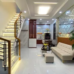 Nhà mới tặng nội thất hẻm xe hơi,28m2 chỉ 3ty990 Quang Trung,p8 , Gò Vấp