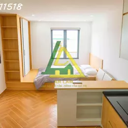 Căn hộ mini phòng ngủ view đẹp, đầy đủ nội thất. Cho thuê lâu dài, Phù hợp với các gia đình và