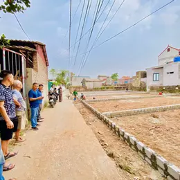 5 lô F0 chủ nguồn, Đất thổ cư xã Tự Nhiên, Thường Tín. Giá 28 triệu/m, 92m.