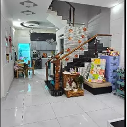 Nhà đường xe hơi quay đầu, 2174 Huỳnh Tấn Phát, Thị Trấn Nhà Bè, 48m2, 3 tầng, sổ riêng, chỉ 3.6 tỉ