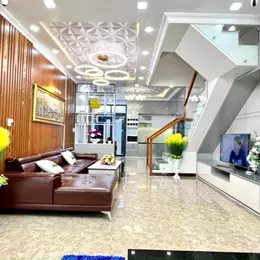 Mặt tiền đường N6 khu dân cư Anh Tuấn Green Riverside, Huỳnh Tấn Phát Nhà Bè, 4 tầng 80m2, 8.9 tỷ