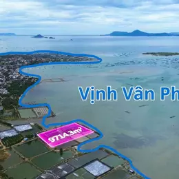 GẤP: LÔ ĐẤT 9714M2 VIEW VỊNH VÂN PHONG-KHÁNH HÒA CỰC ĐẸP