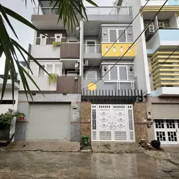 Nhà 4 tầng mặt tiền đường nhựa 8m 793 Kiều Đàm Trần Xuân Soạn Tân Hưng Quận 7, 72m2 chỉ 12,8 tỷ
