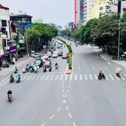 bán mảnh đất mặt phố Hồng Tiến, 108m, mặt tiền 8m, vỉa hè đá bóng, ko dính cầu vượt, full thổ cư