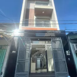 Nhà mới Bùi Tư Toàn, DT 72m2, 3 tầng, 4 phòng ngủ, hẻm 6m