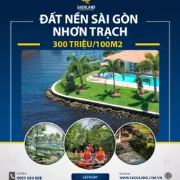 HÀNG HOT! ĐẤT NỀN QUẬN 2 NHƠN TRẠCH - 300 TRIỆU/100M2