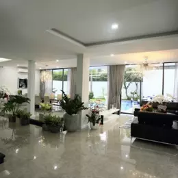Giảm sâu bán gấp trong tháng biệt thự mới đẹp gần Trần Lựu, DT 8x20 hầm 3 lầu, giá ngộp, 0943769368