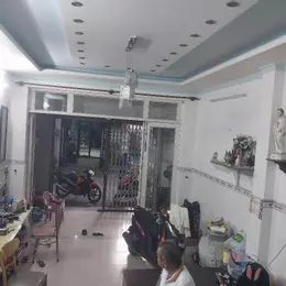 NHÀ 1/ ĐƯỜNG SỐ 18 - HẺM 10M THÔNG - 64M2 - 4 TẦNG 4PN GIÁ 6.4 TỶ