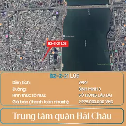 Bán đất trung tâm Đà Nẵng (Hàng hiếm)