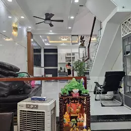 Nhà mới 4 tầng 1886 Huỳnh Tấn Phát Thị Trấn Nhà Bè, 55m2 ngang 4m chỉ 4.6 tỷ