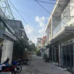 Nhà 3 tầng 66m2 4x18, mặt tiền hẻm xe hơi thông 71 Đào Tông Nguyên, Thị Trấn Nhà Bè, chỉ 5.650 tỷ