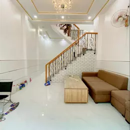 NHÀ MỚI 2 TẦNG - 32M2 - NHÀ ĐƯỜNG SỐ 8B - GẦN CHỢ BÌNH LONG - SỔ ĐẸP - CHỈ HƠN 3 TỶ
