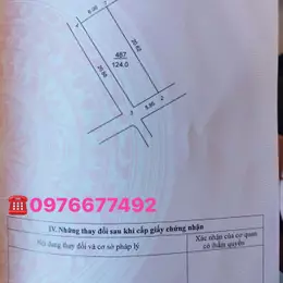 Lô Góc giá cực đẹp tại BẮC THƯỢNG-Quang Tiến-SS 124 M full thổ cư  ĐƯỜNG THÔNG Ô TÔ.