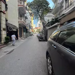Nhà BA ĐÌNH 2 thoáng, Ô TÔ tránh, mặt tiền 8M.