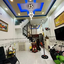 GIÁ TỐT…CÁCH HXH 1 CĂN NGAY MŨI TÀU TRƯỜNG CHINH - CỘNG HÒA, NHÀ MỚI ĐẸP GẦN 40M2 NGANG 4.1M, 3