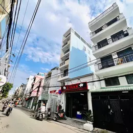 BÁN NHÀ MẶT TIỀN PHƯỜNG 5, BÌNH THẠNH - CHDV 10 PHÒNG - 6 TẦNG - 45 TR / THÁNG