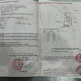 Nhà (8x28) Lô Góc 2 Mặt Tiền Nguyễn Thị Ngâu, Thới Tam Thôn, Hóc Môn Giá 9.7 tỷ