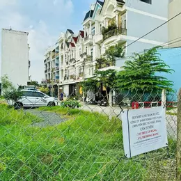 Đất lô cặp ngang 10m, CN 50m2 Hẻm 7m Liên Khu 2-5, Hiệp Thành, Q12 giá rẻ 3.6T