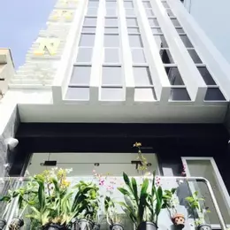 Rất gấp! Bán nhà mặt tiền hoàn công Tân Bình 6 tầng, 123m2, thang máy, sổ nở hậu 23 tỷ