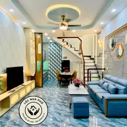 4X10M,BÁN NHÀ PHAN HUY ÍCH, HẺM XE TẢI THÔNG, P12 GÒ VẤP, GIÁ LQ 4 TỶ