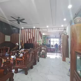 Nhà ngộp, MT KD Trần Thị Cờ, Thới An, Q12, 297m2, 4 tầng, nội thất xịn. 47tr.m2 đất.
